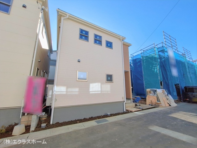 埼玉県春日部市小渕の新築戸建て外構写真 2026年1月7日撮影