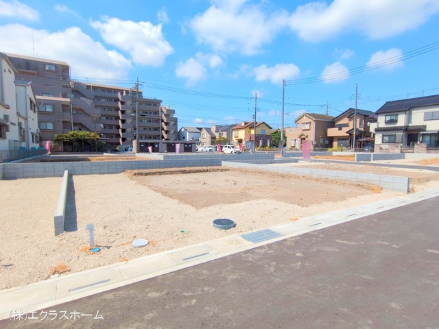 埼玉県春日部市小渕の新築戸建て更地・土地写真 2025年7月21日撮影