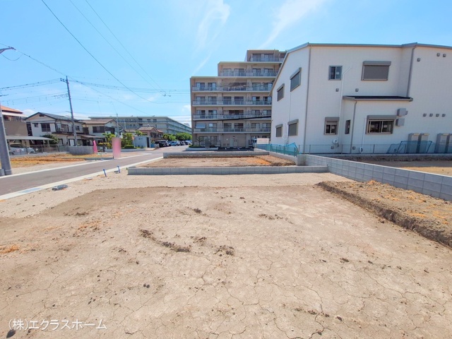 埼玉県春日部市小渕の新築戸建て更地・土地写真 2025年7月21日撮影
