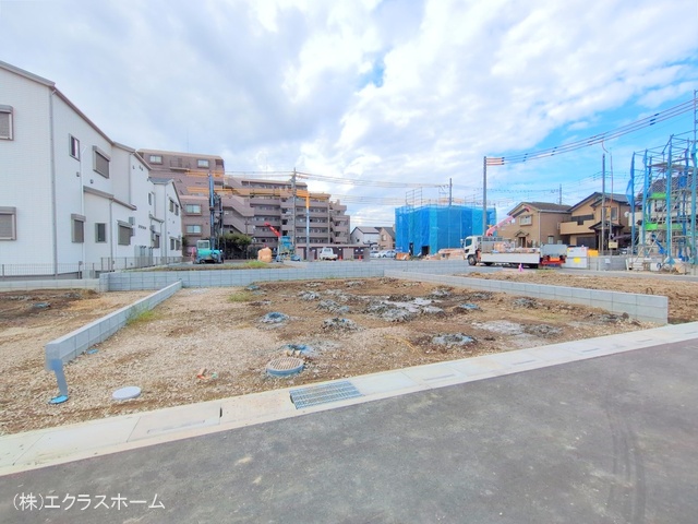 埼玉県春日部市小渕の新築戸建て更地・土地写真 2025年10月5日撮影