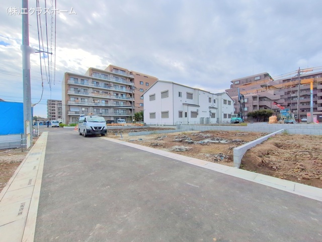 埼玉県春日部市小渕の新築戸建て更地・土地写真 2025年10月5日撮影