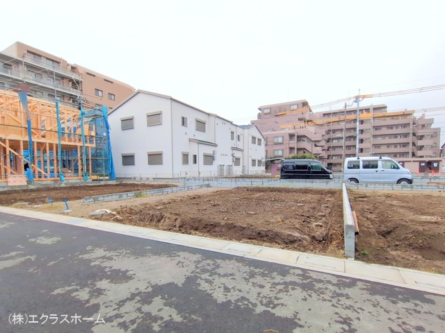 埼玉県春日部市小渕の新築戸建て更地・土地写真 2025年10月15日撮影