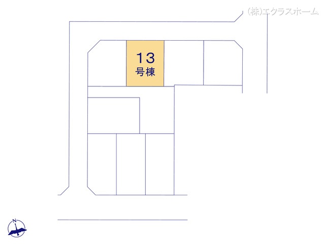 埼玉県春日部市小渕の新築戸建て全体区画図 ※図面と異なる場合は現況を優先