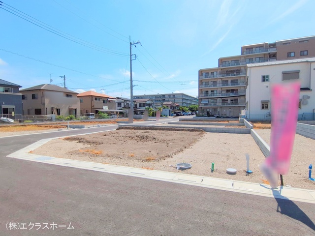 埼玉県春日部市小渕の新築戸建て更地・土地写真 2025年7月21日撮影