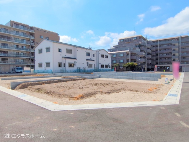 埼玉県春日部市小渕の新築戸建て更地・土地写真 2025年7月21日撮影