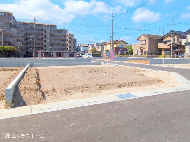 埼玉県春日部市小渕の新築戸建て更地・土地写真 2025年7月21日撮影