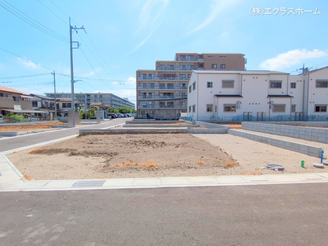 埼玉県春日部市小渕の新築戸建て更地・土地写真 2025年7月21日撮影