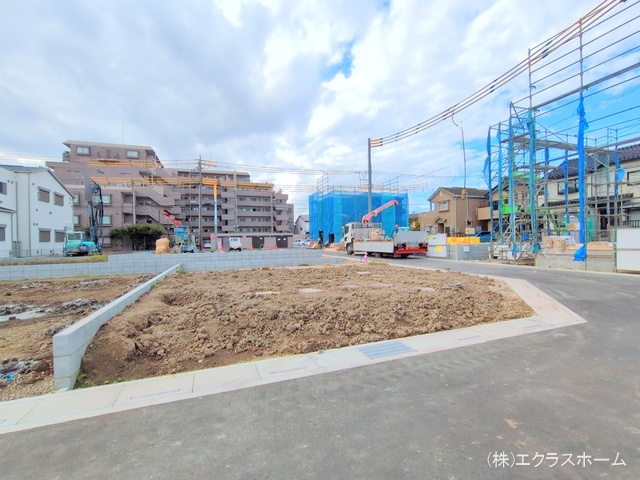 埼玉県春日部市小渕-新築戸建ての更地・土地写真