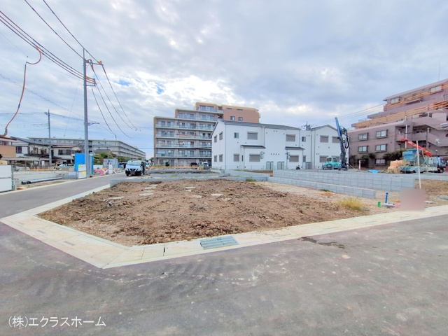 埼玉県春日部市小渕の新築戸建て更地・土地写真 2025年10月5日撮影