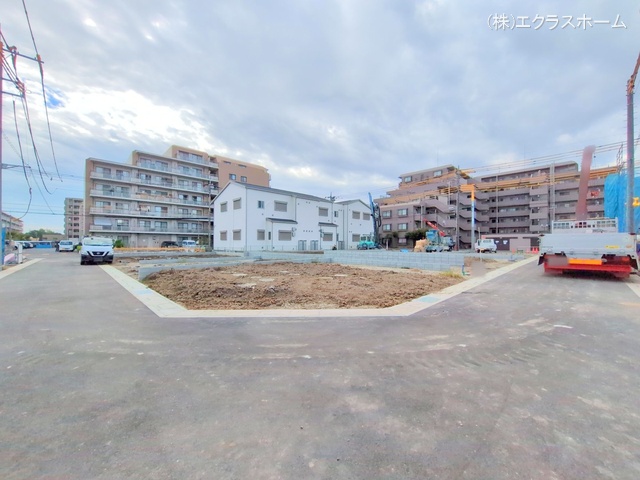埼玉県春日部市小渕の新築戸建て更地・土地写真 2025年10月5日撮影
