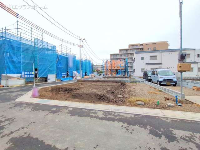埼玉県春日部市小渕の新築戸建て更地・土地写真 2025年10月15日撮影