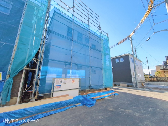 埼玉県春日部市小渕の新築戸建てシート写真 2026年1月7日撮影