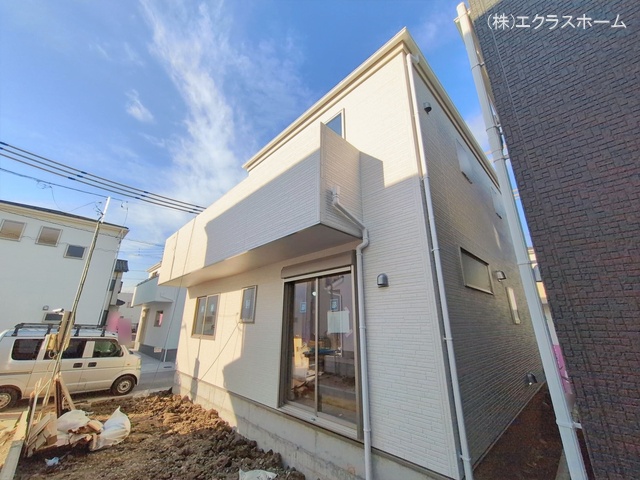 埼玉県春日部市小渕の新築戸建て外構写真 2026年1月14日撮影