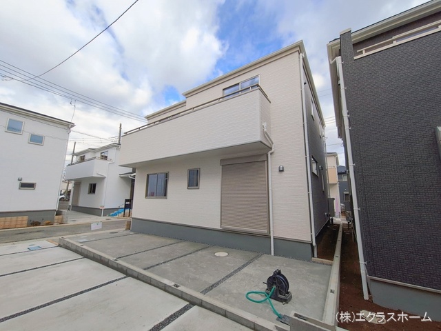 埼玉県春日部市小渕の新築戸建て完成写真 2026年2月11日撮影