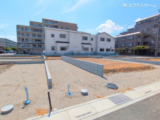 埼玉県春日部市小渕の新築戸建て更地・土地写真 2025年7月21日撮影