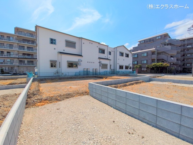 埼玉県春日部市小渕の新築戸建て更地・土地写真 2025年7月21日撮影