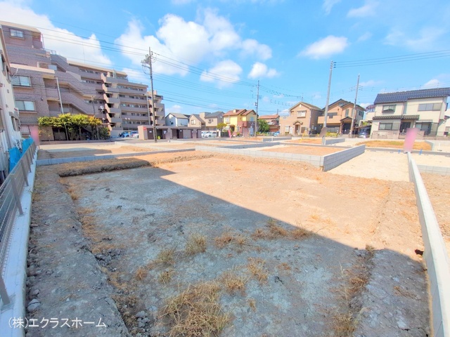 埼玉県春日部市小渕の新築戸建て更地・土地写真 2025年7月21日撮影