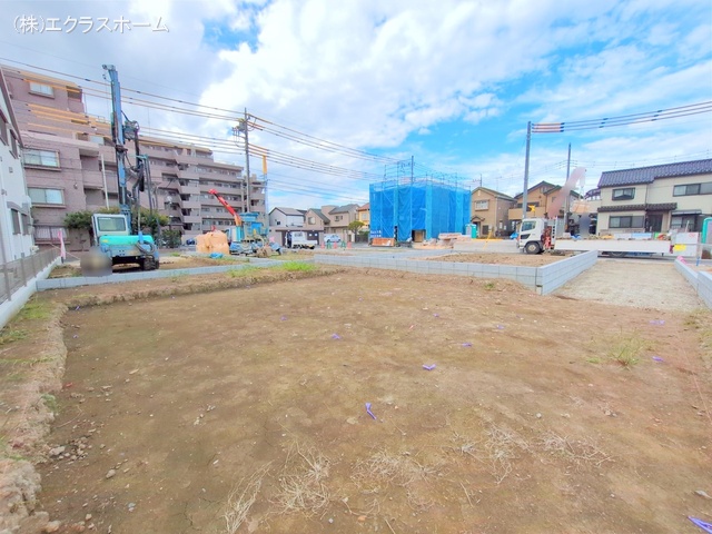 埼玉県春日部市小渕-新築戸建ての更地・土地写真