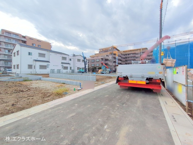 埼玉県春日部市小渕の新築戸建て更地・土地写真 2025年10月5日撮影