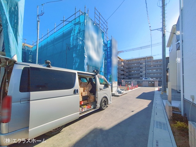 埼玉県春日部市小渕の新築戸建てシート写真 2026年1月7日撮影