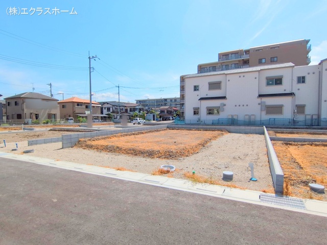 埼玉県春日部市小渕の新築戸建て更地・土地写真 2025年7月21日撮影