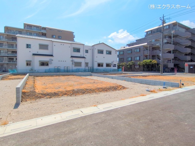 埼玉県春日部市小渕の新築戸建て更地・土地写真 2025年7月21日撮影