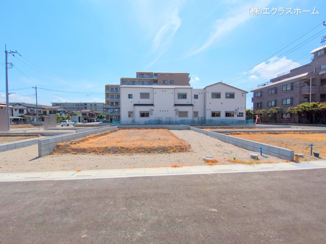 埼玉県春日部市小渕の新築戸建て更地・土地写真 2025年7月21日撮影