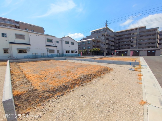 埼玉県春日部市小渕の新築戸建て更地・土地写真 2025年7月21日撮影