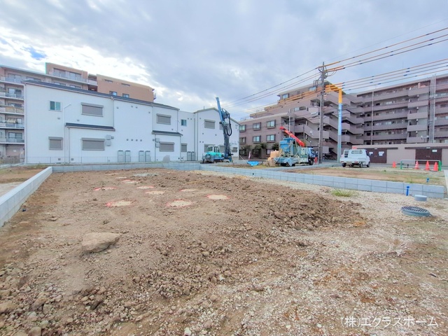 埼玉県春日部市小渕の新築戸建て更地・土地写真 2025年10月5日撮影