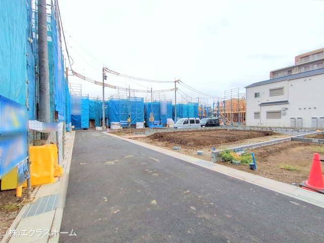 埼玉県春日部市小渕の新築戸建て更地・土地写真 2025年10月15日撮影