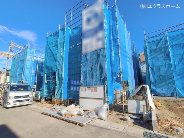埼玉県春日部市小渕の新築戸建てシート写真 2026年1月7日撮影