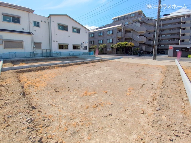 埼玉県春日部市小渕の新築戸建て更地・土地写真 2025年7月21日撮影