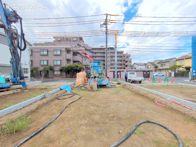 埼玉県春日部市小渕の新築戸建て更地・土地写真 2025年10月5日撮影
