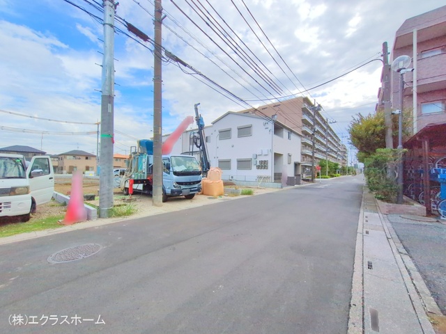 埼玉県春日部市小渕の新築戸建て更地・土地写真 2025年10月5日撮影