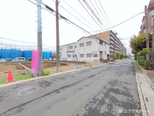 埼玉県春日部市小渕の新築戸建て更地・土地写真 2025年10月15日撮影
