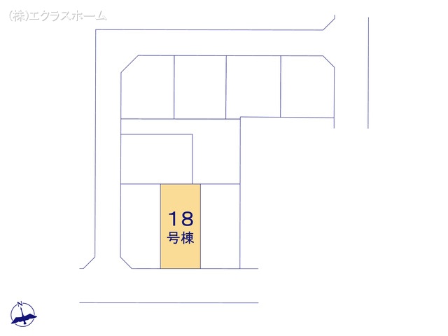 埼玉県春日部市小渕の新築戸建て全体区画図 ※図面と異なる場合は現況を優先