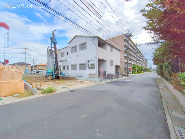 埼玉県春日部市小渕の新築戸建て更地・土地写真 2025年10月5日撮影