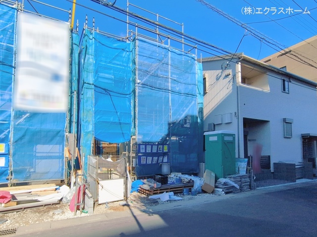 埼玉県春日部市小渕の新築戸建てシート写真 2026年1月7日撮影