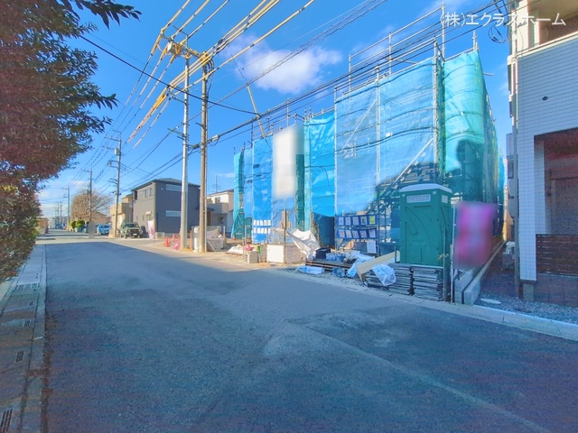 埼玉県春日部市小渕の新築戸建てシート写真 2026年1月7日撮影