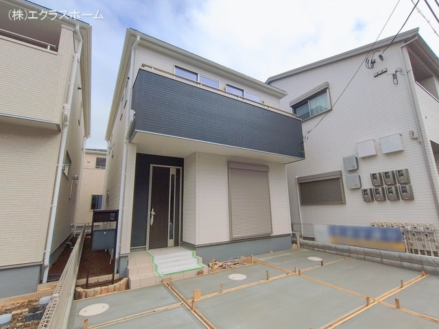 埼玉県春日部市小渕の新築戸建て外構写真 2026年2月25日撮影