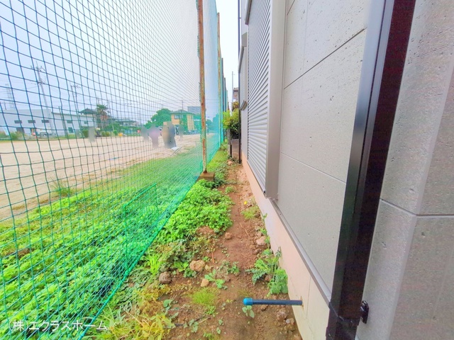 埼玉県春日部市上蛭田の新築戸建て外構写真 2025年10月19日撮影