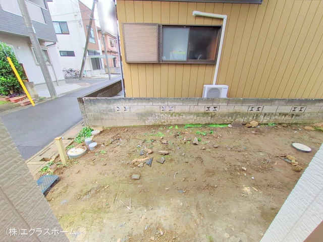 埼玉県春日部市上蛭田の新築戸建て外構写真 2025年10月19日撮影