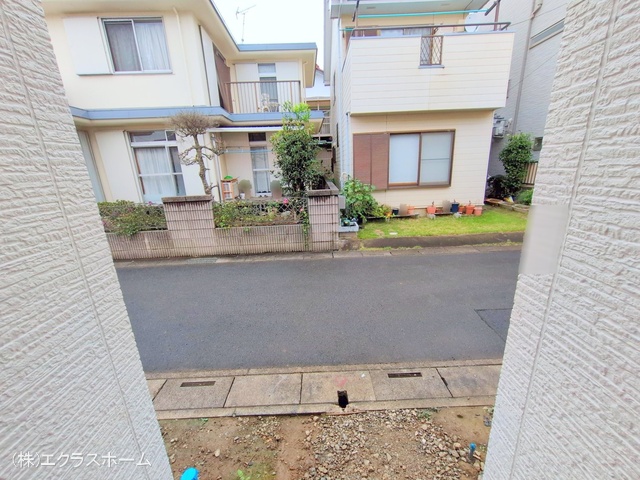 埼玉県春日部市上蛭田の新築戸建て外構写真 2025年10月19日撮影