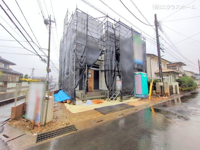 埼玉県春日部市豊町３丁目の新築戸建てシート写真 2025年12月23日撮影