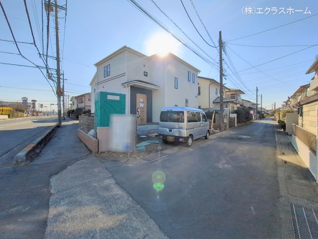 埼玉県春日部市豊町３丁目の新築戸建て外構写真 2026年1月12日撮影