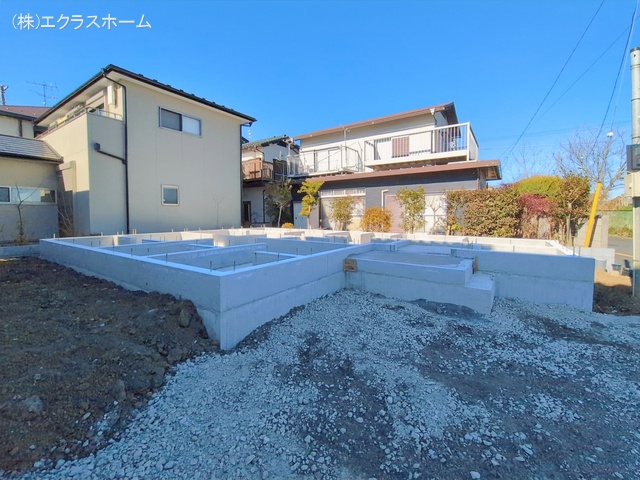 埼玉県春日部市藤塚の新築戸建て基礎写真 2026年1月8日撮影