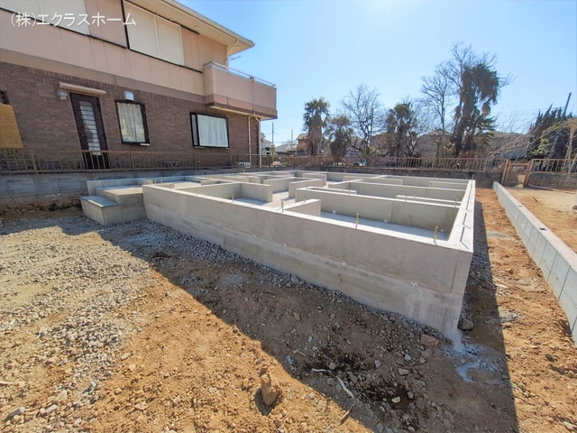 埼玉県春日部市下蛭田の新築戸建て基礎写真 2026年2月1日撮影
