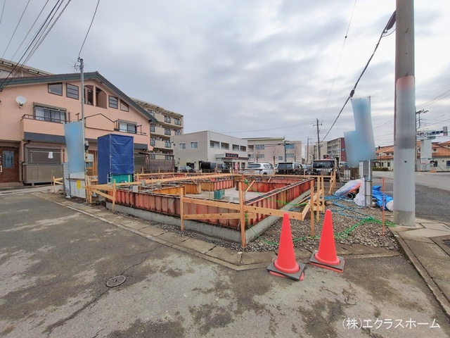 埼玉県春日部市中央5丁目の新築戸建て基礎写真 2026年2月16日撮影