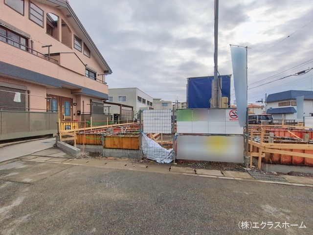 埼玉県春日部市中央5丁目の新築戸建て基礎写真 2026年2月16日撮影