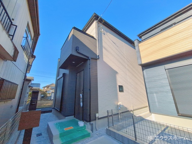 埼玉県春日部市新宿新田の新築戸建て完成写真 2026年2月2日撮影